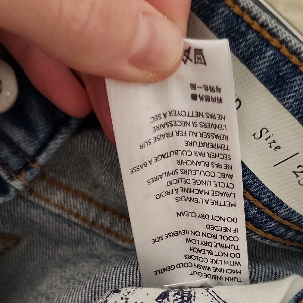 Pilcro and the Letterpress Red and Blue Skinny Jeans - Picture 15 of 16